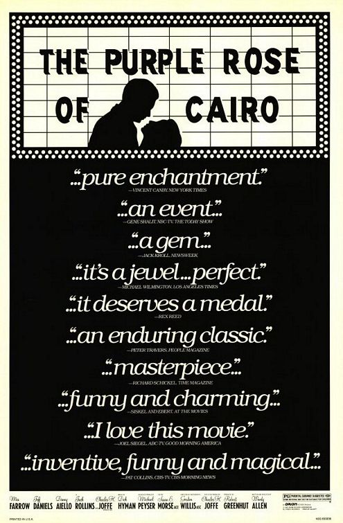 دانلود فیلم رز ارغوانی قاهره The Purple Rose of Cairo 1985