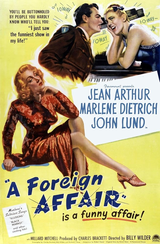 دانلود فیلم یک رابطه خارجی A Foreign Affair 1948