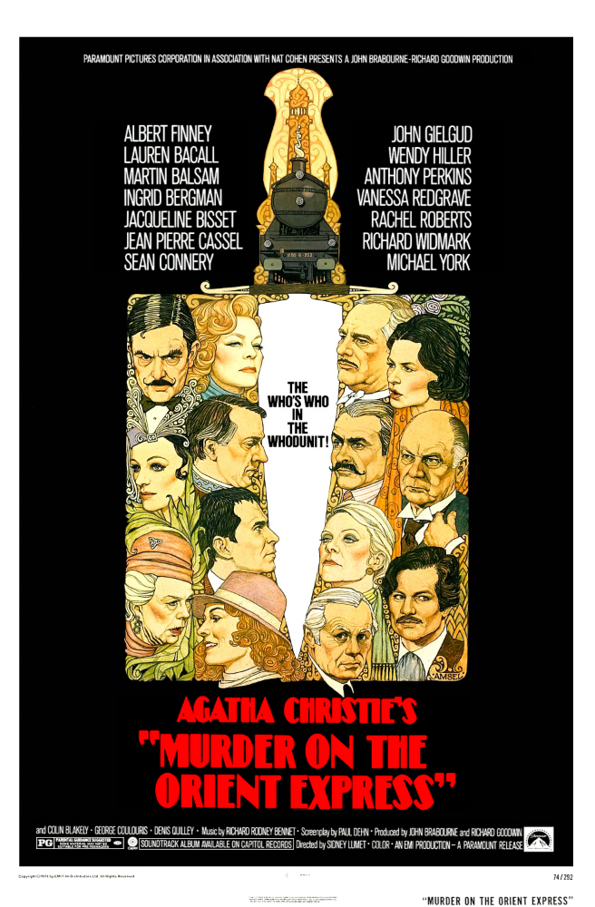دانلود فیلم قتل درقطار سریع السیر شرق Murder on the Orient Express 1974 دوبله فارسی