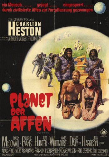 دانلود فیلم سیاره میمون ها Planet of the Apes 1968 دوبله فارسی