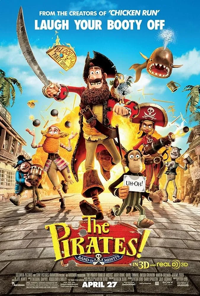 دانلود انیمیشن دزدان دریایی نخاله The Pirates! Band of Misfits 2012