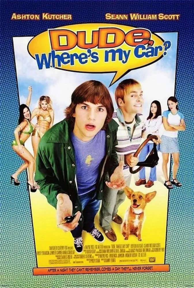 دانلود فیلم رفیق، ماشین من کجاست؟ Dude, Where’s My Car? 2000