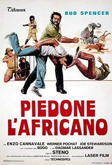 دانلود فیلم پاگنده به آفریقا می رود Flatfoot in Africa 1978 دوبله فارسی