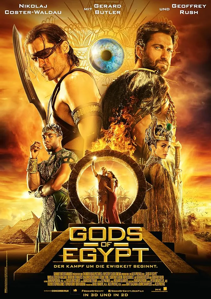 دانلود فیلم خدایان مصر Gods of Egypt 2016 با دوبله فارسی