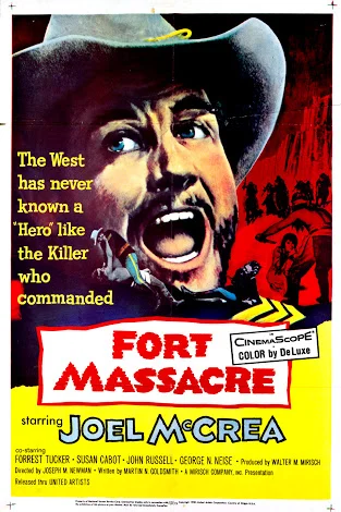 دانلود فیلم قتل عام قلعه Fort Massacre 1958