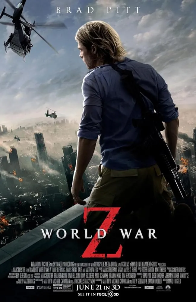 دانلود فیلم جنگ جهانی زد World War Z 2013 دوبله فارسی