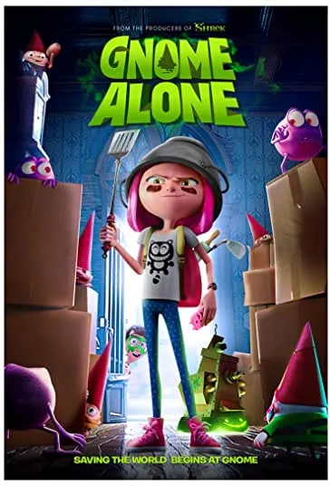 دانلود انیمیشن جن در خانه Gnome Alone 2017