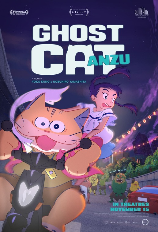دانلود فیلم آنزو گربه شبحی Ghost Cat Anzu 2024 با دوبله فارسی