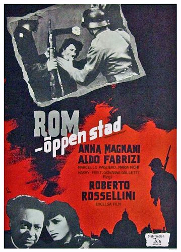 دانلود فیلم رم، شهر بی‌دفاع Rome, Open City 1945