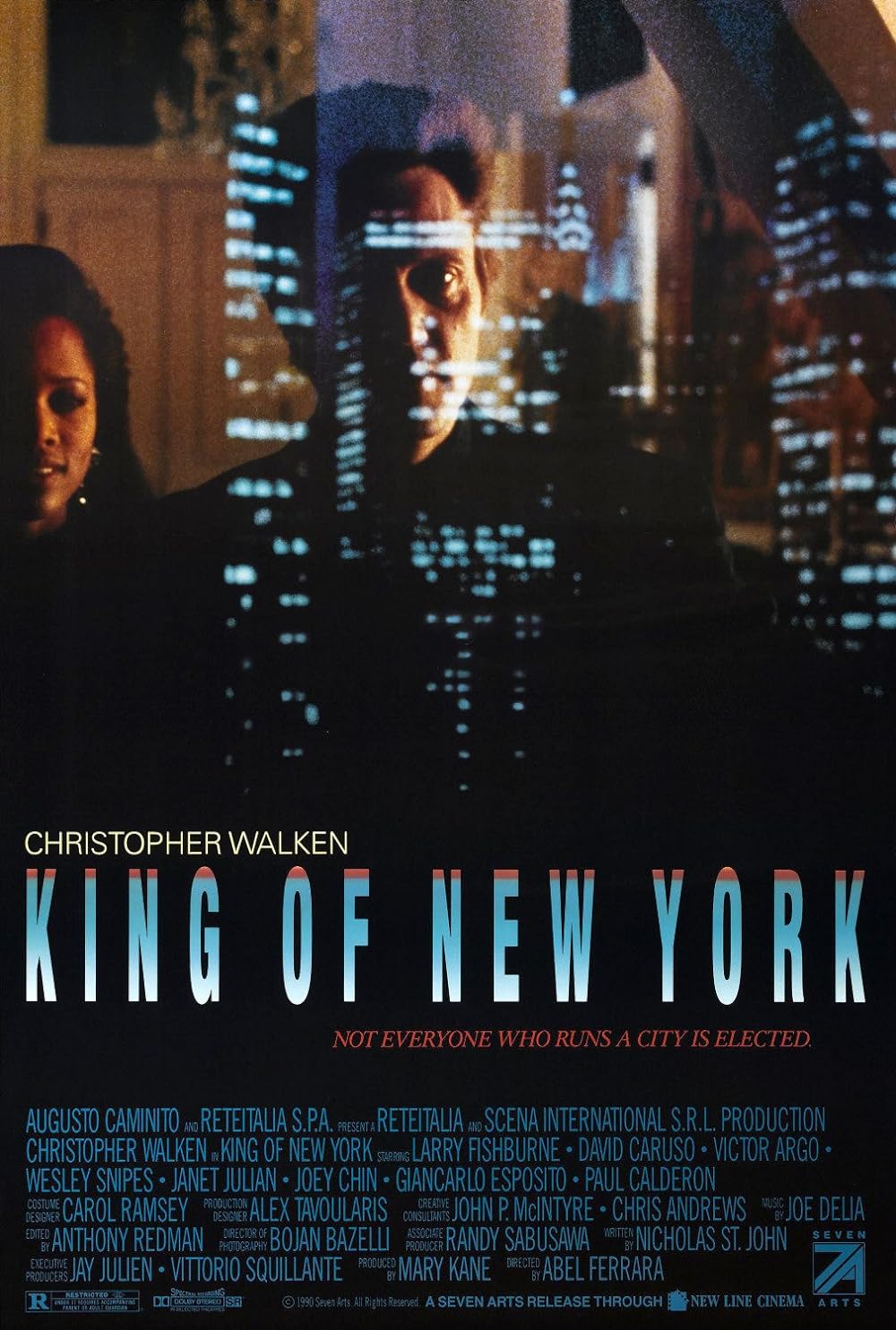 دانلود فیلم پادشاه نیویورک King of New York 1990 دوبله فارسی