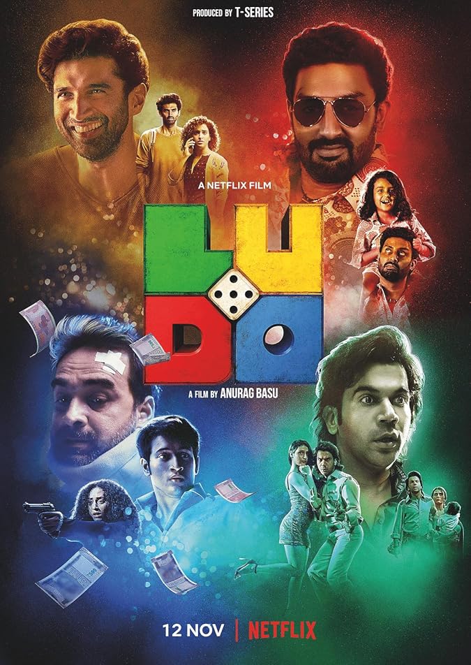 دانلود فیلم منچ Ludo 2020 با دوبله فارسی