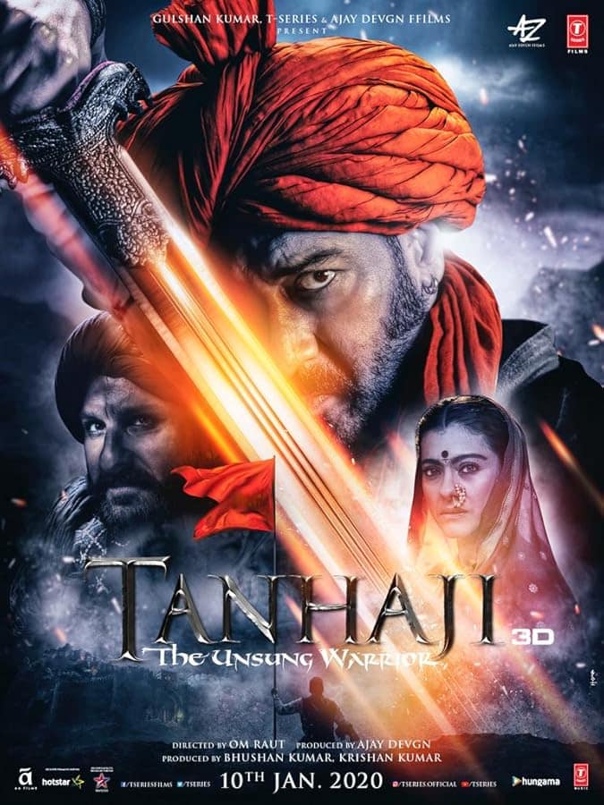 دانلود فیلم تانهاجی: جنگجوی ستایش نشده Tanhaji: The Unsung Warrior 2020 با دوبله فارسی