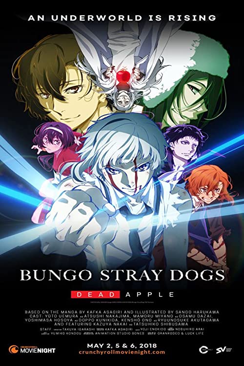 دانلود انیمه سگ های ولگرد بانگو: سیب مرده Bungo Stray Dogs: Dead Apple 2018