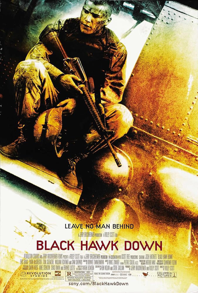 دانلود فیلم سقوط شاهین سیاه Black Hawk Down 2001 با دوبله فارسی