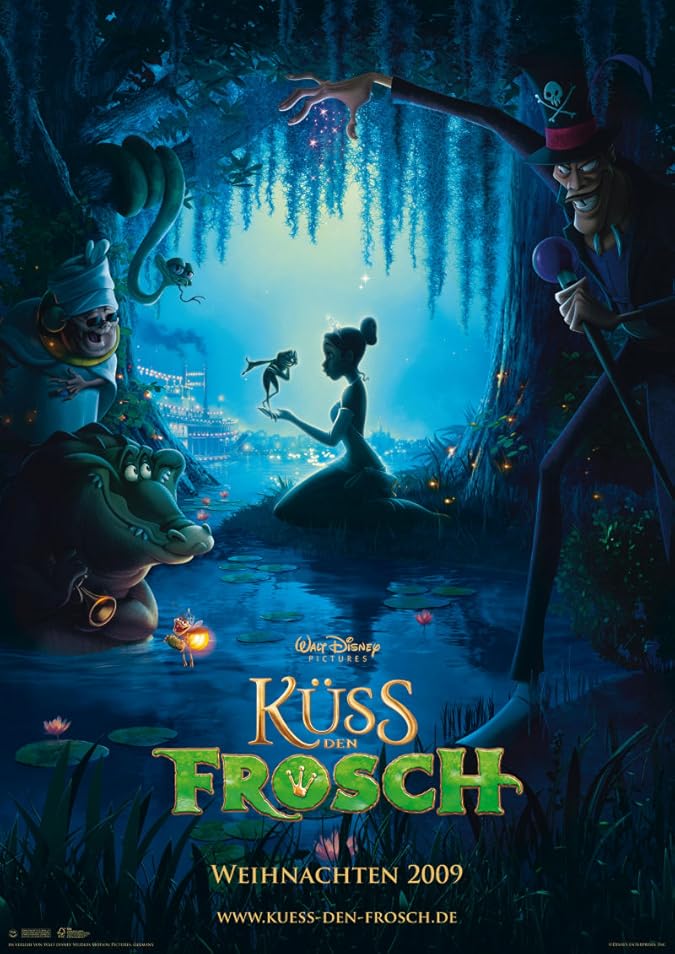 دانلود فیلم شاهزاده خانم و قورباغه The Princess and the Frog 2009 با دوبله فارسی